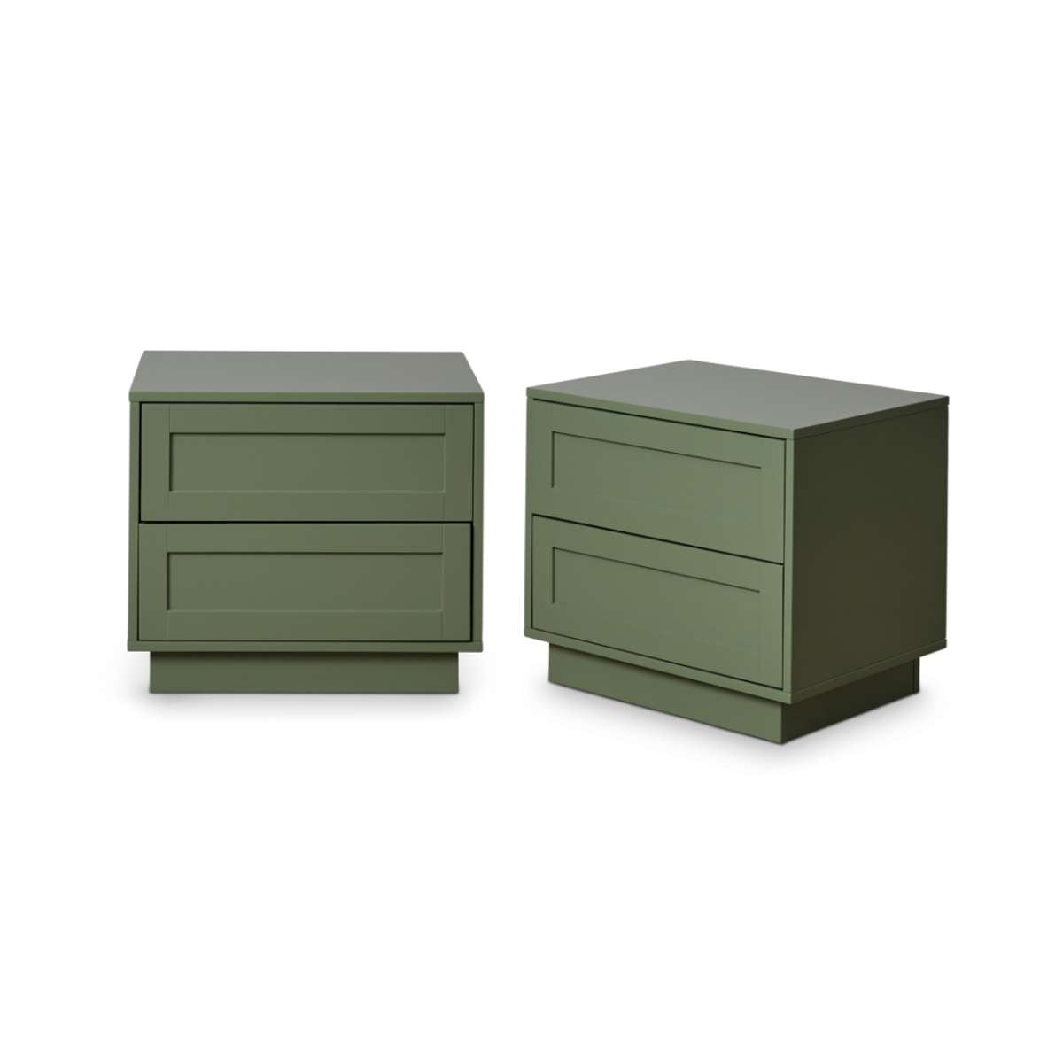 Eros Bedside Table - Sage Green Bundle - Mocka Australia