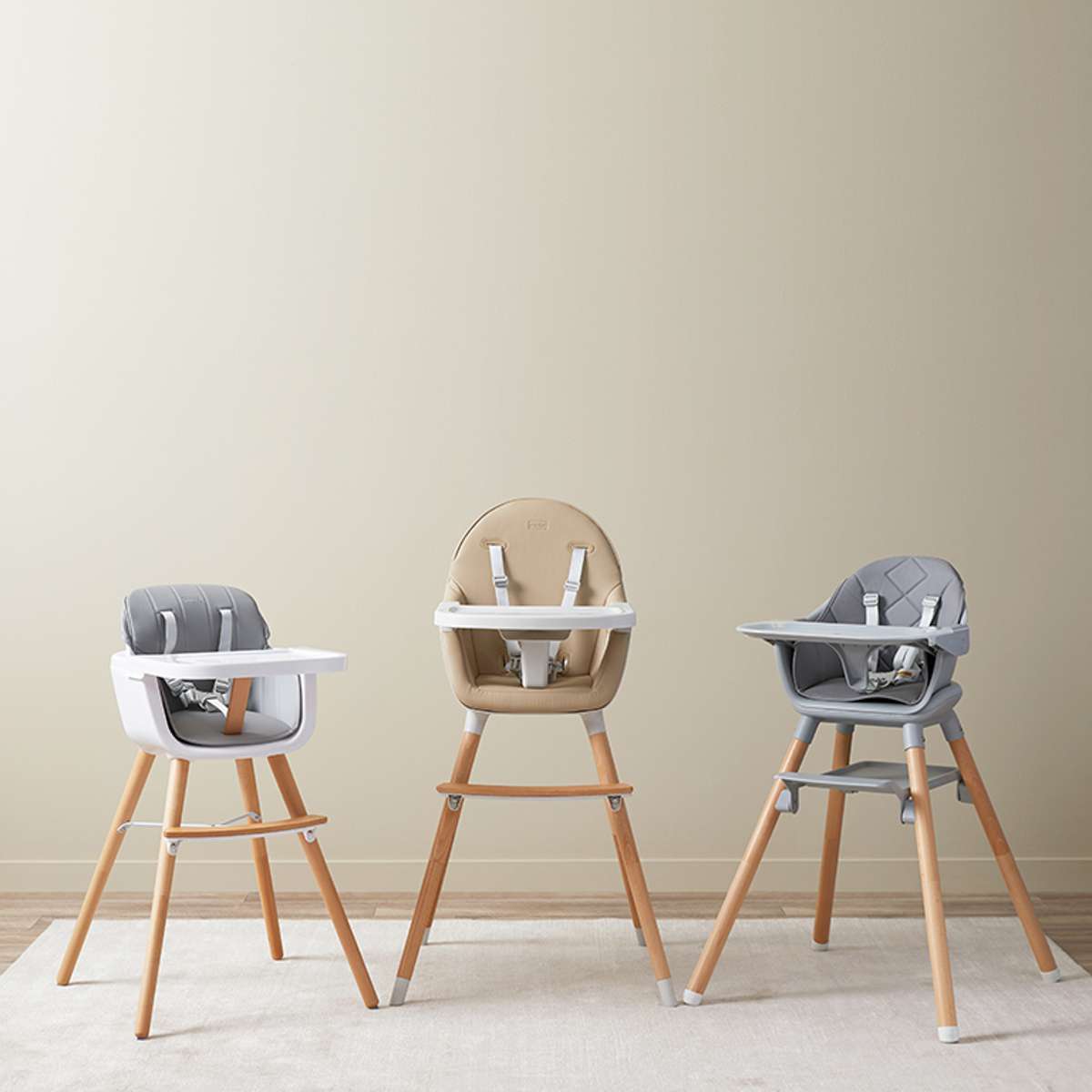 Macey 3-in-1 Highchair - Grey