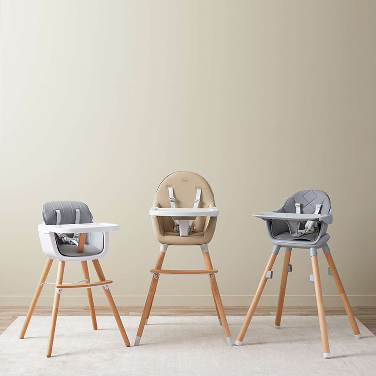 Macey 3-in-1 Highchair - Grey