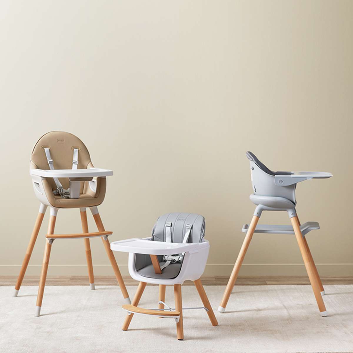 Macey 3-in-1 Highchair - Grey