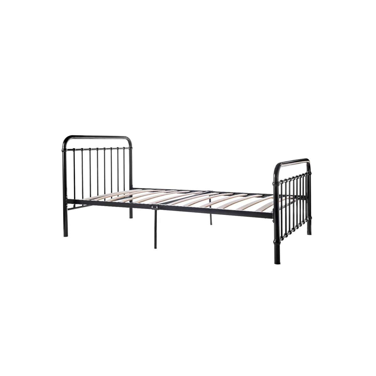 Sonata Bed - King Single - Black - Mocka Australia