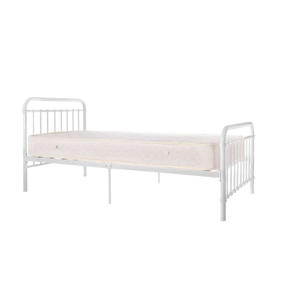 Sonata Bed - King Single - White