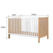 Aspiring White/Natural Cot Bundle