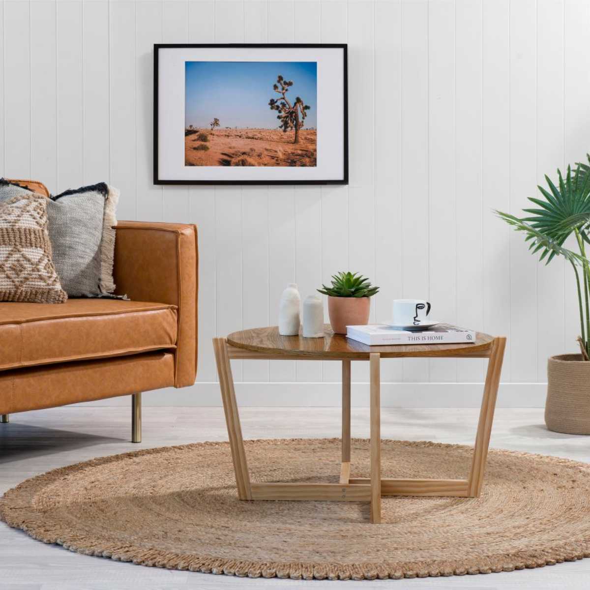 Ellwood Coffee Table - Natural/Natural - SECONDS - Mocka Australia