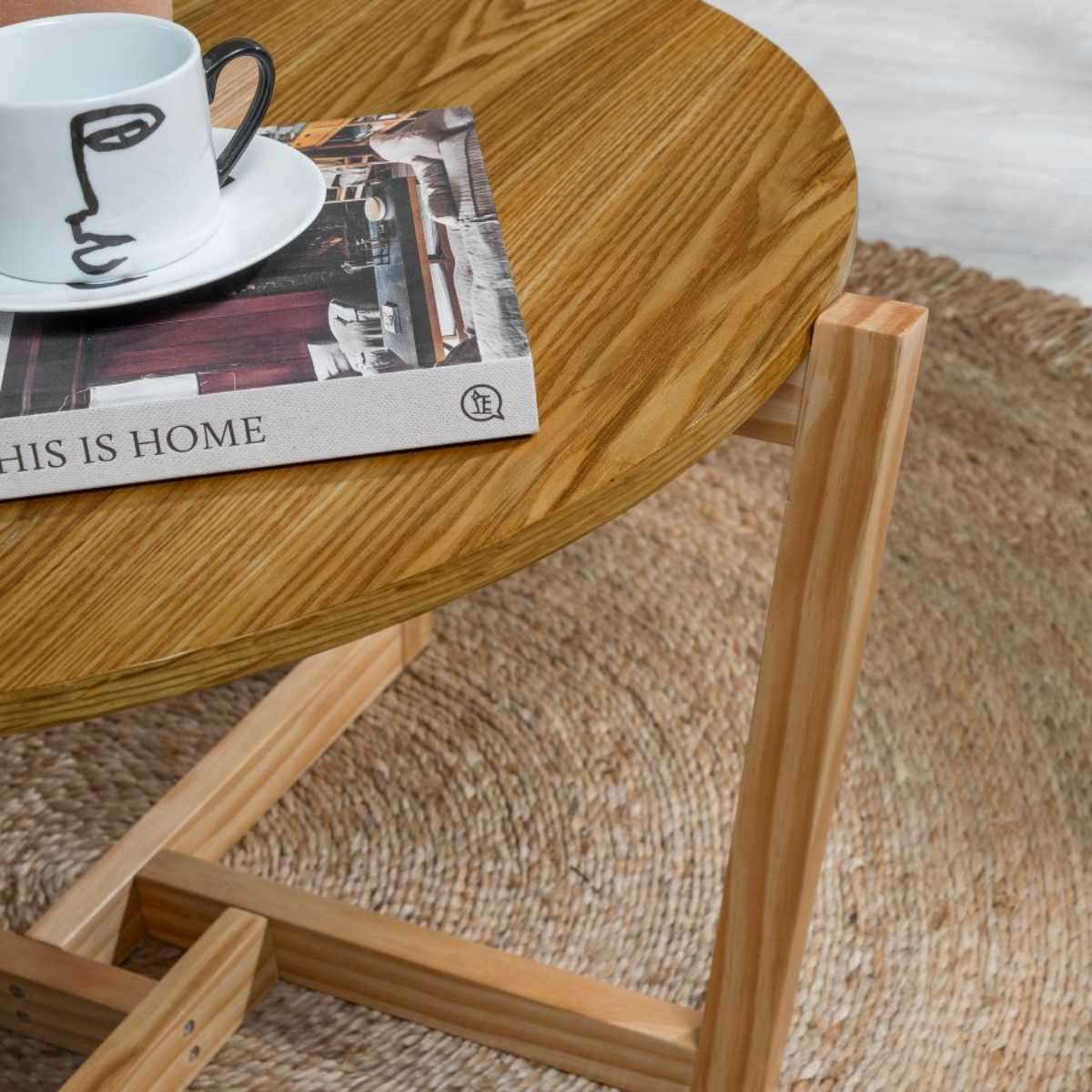 Ellwood Coffee Table - Natural/Natural - SECONDS - Mocka Australia