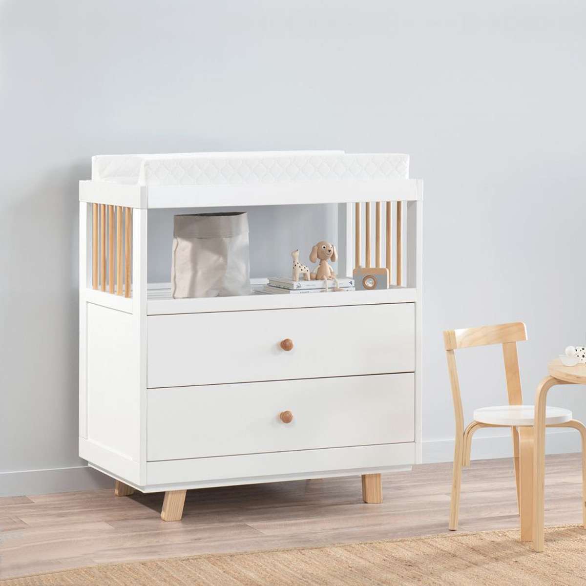 Aspen Change Table with Drawers Elegant Baby Furniture