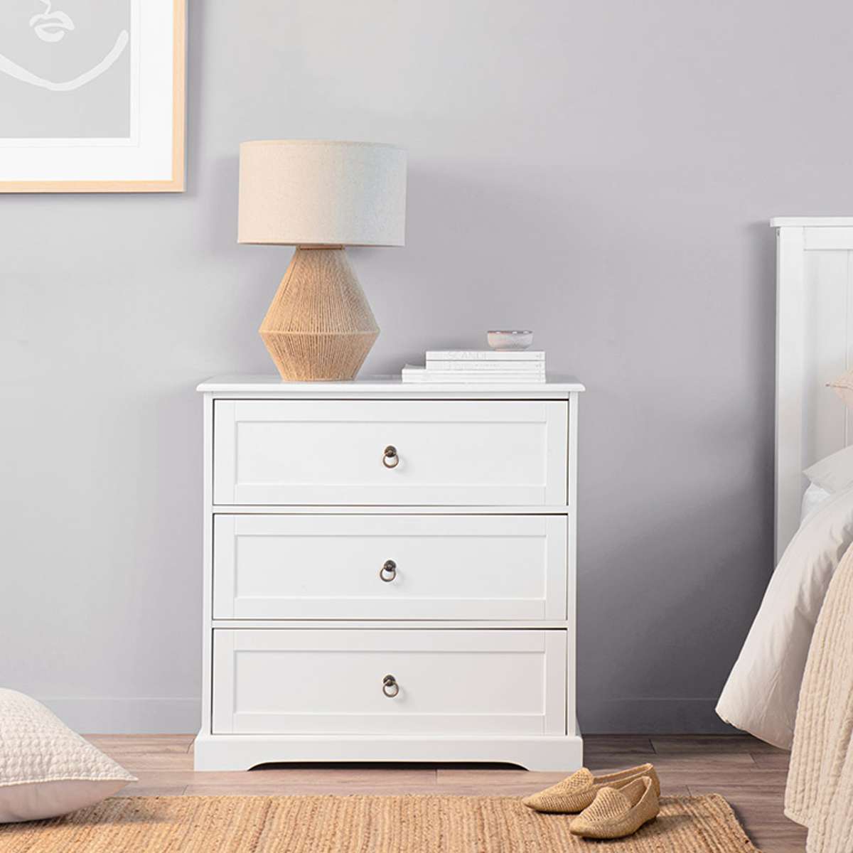 Hamptons Three Drawer - Mocka Australia