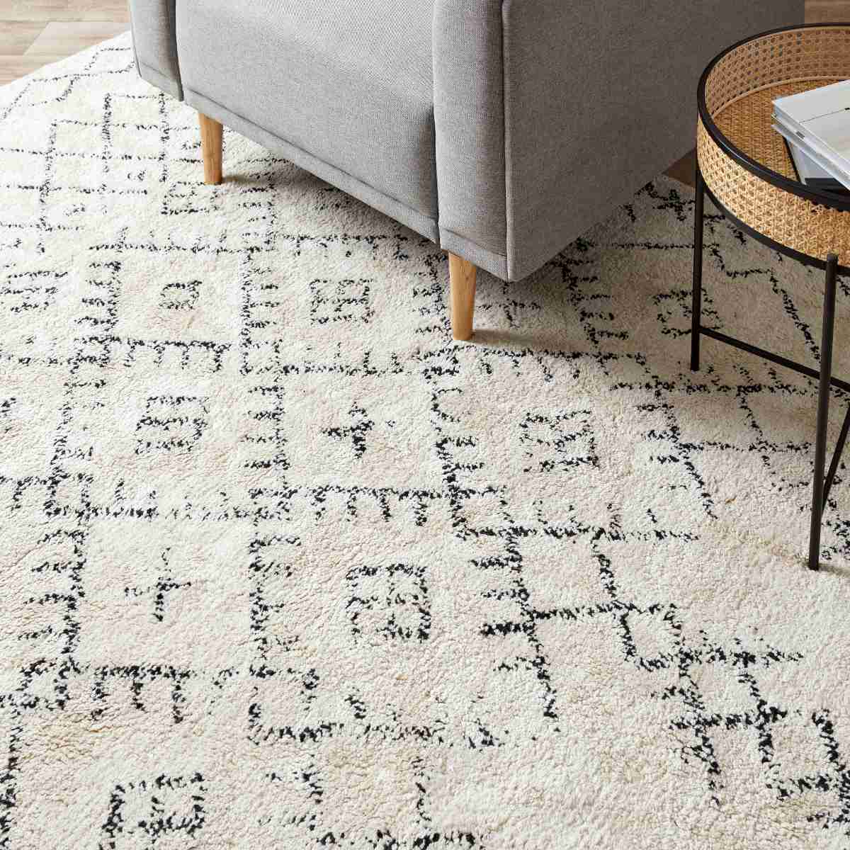 Romi Floor Rug - Large - Cream