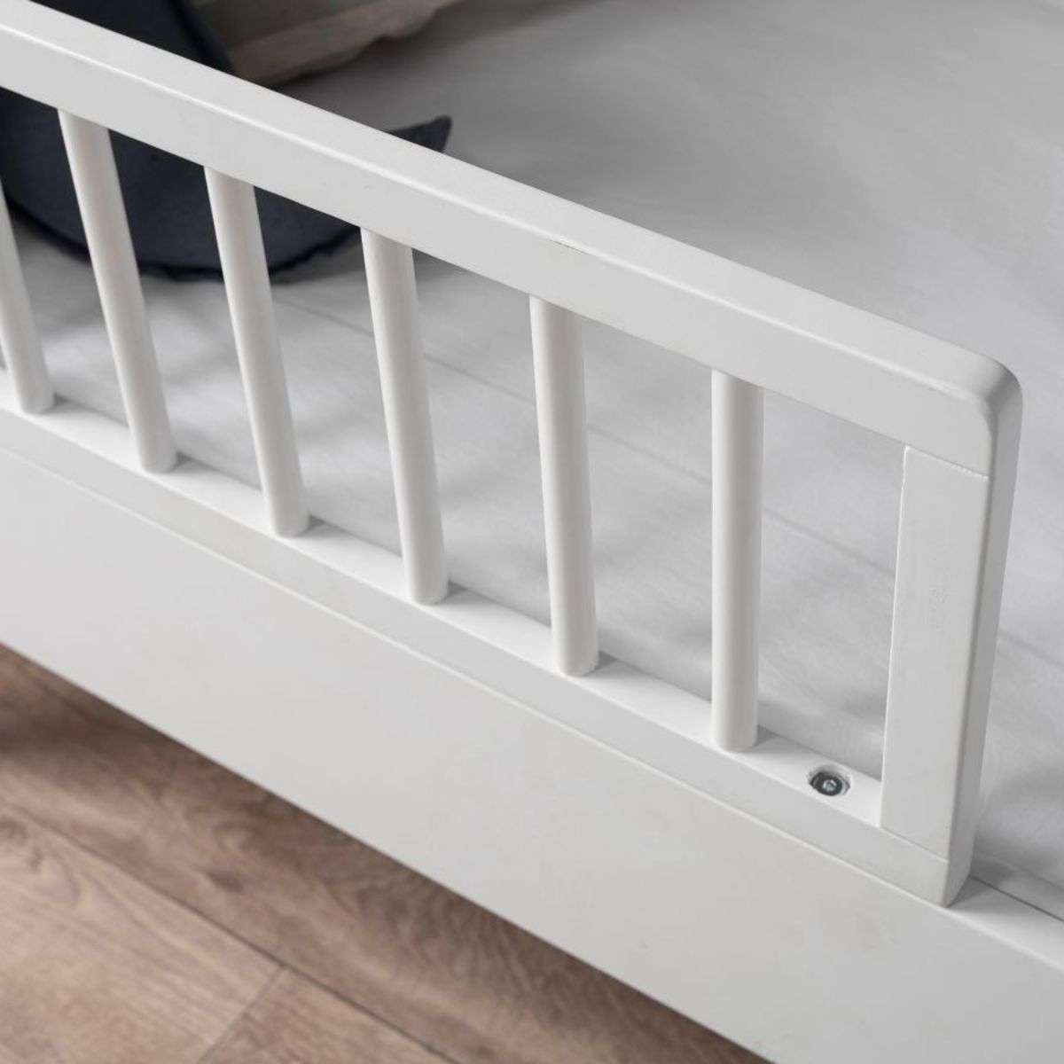 Orlando Contempo Cot Toddler Bed Half Frame - White