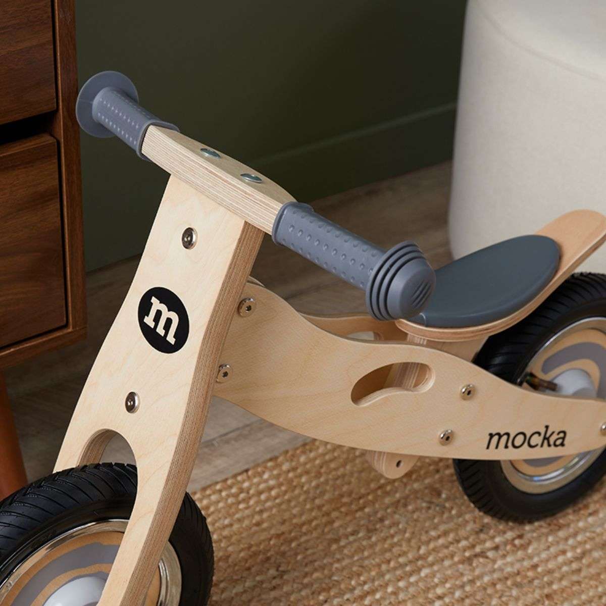 Mocka Mini Urban Balance Bike Grey Balance Bikes AU