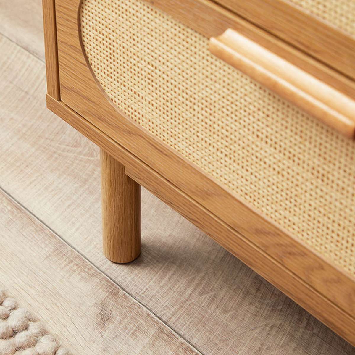 Canyon Two Drawer Bedside Table