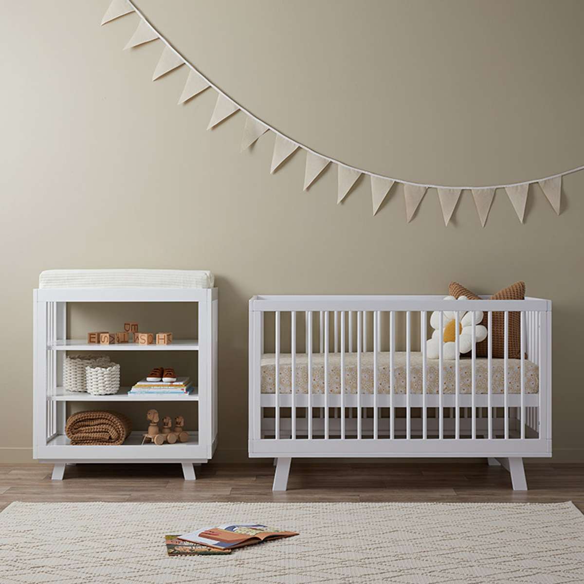 Aspen Classic Cot White Affordable Nursery Furniture