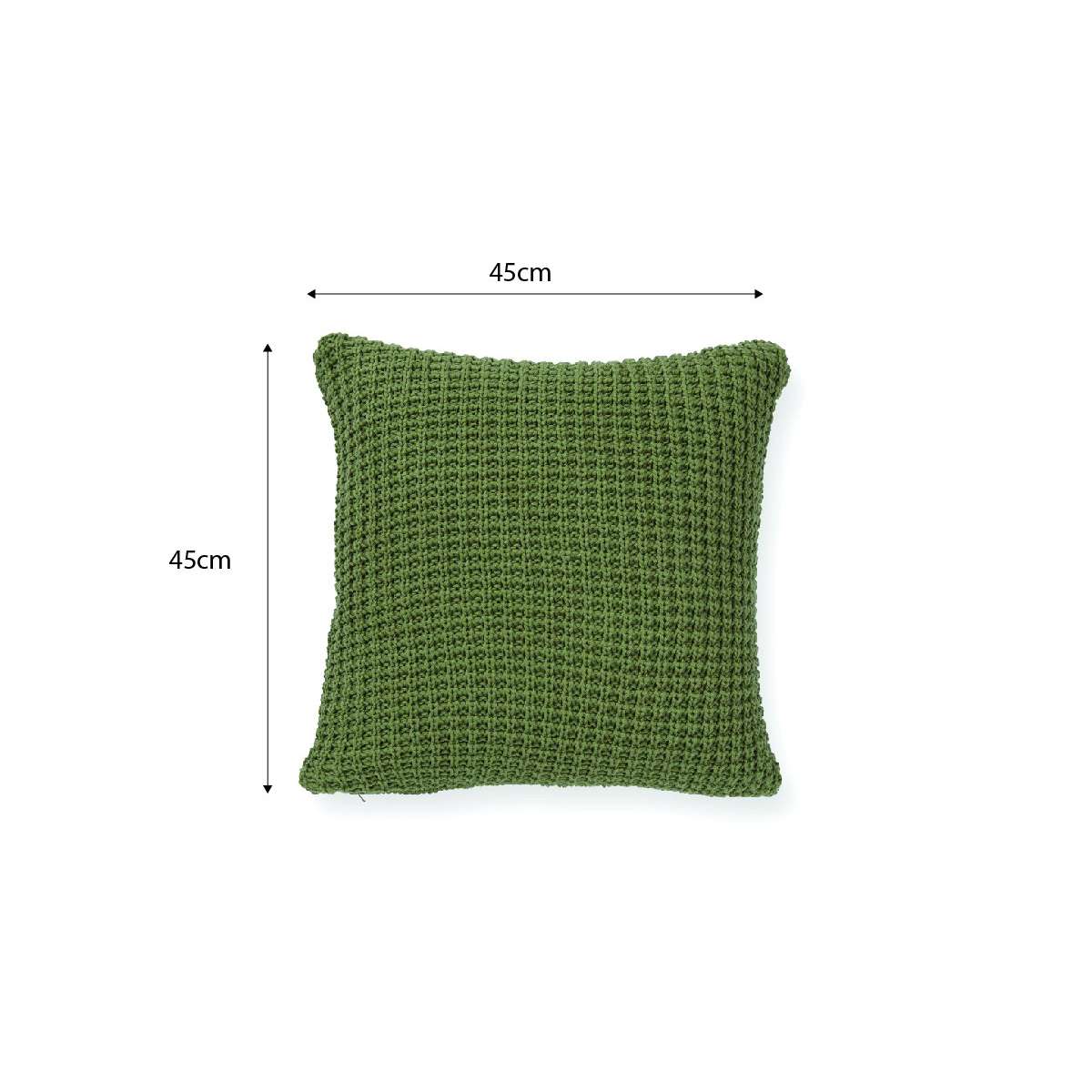 Brennan Knit Cushion Cover - Khaki