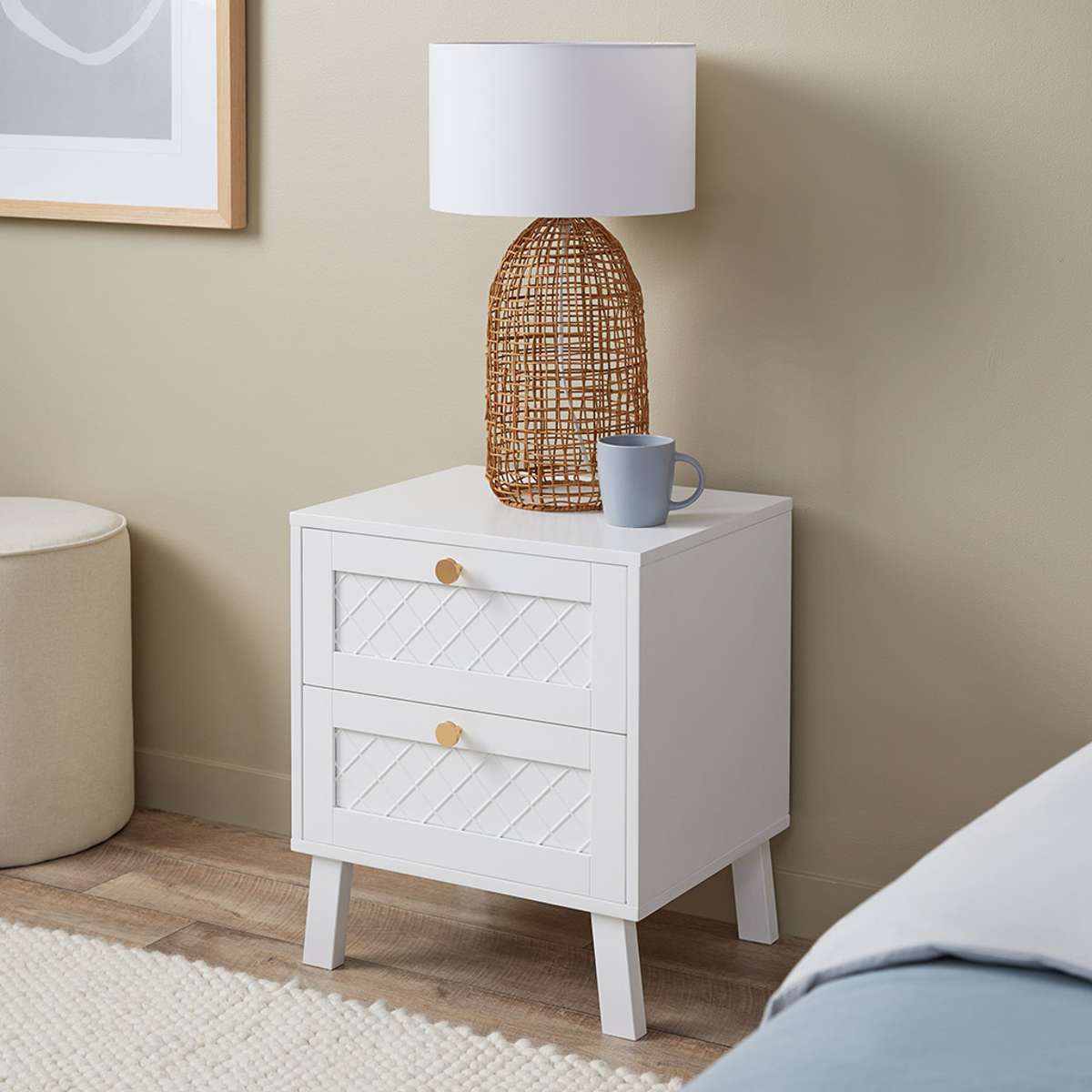 Genevieve Bedside Table - Mocka Australia