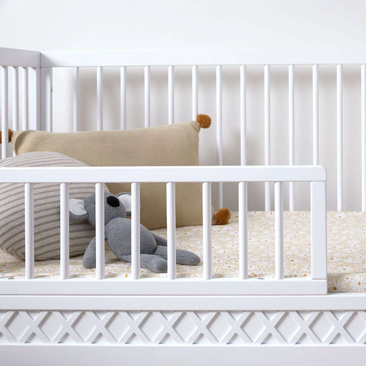 Genevieve Cot Toddler Bed Half Frame - Mocka Australia