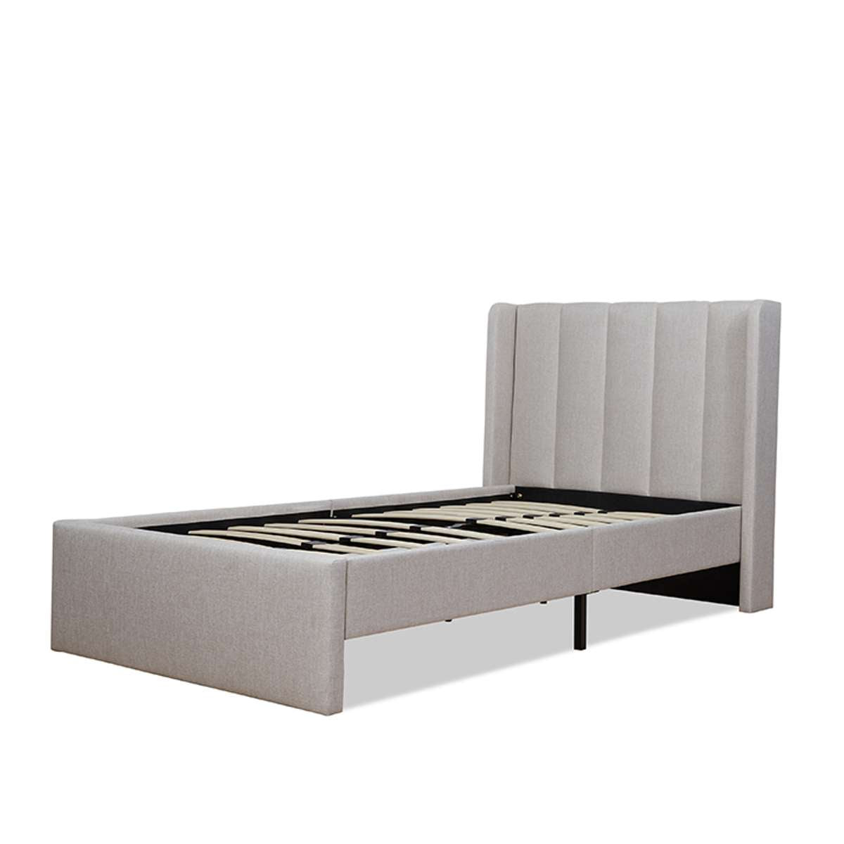 Quinn King Single Bed - Natural - Mocka Australia