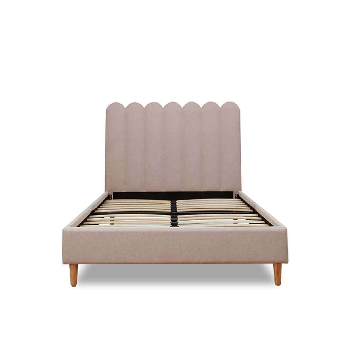 Fiona King Single Bed - Dusty Pink - Mocka Australia