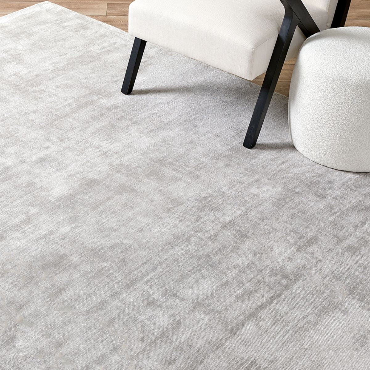 Monica Floor Rug - Extra Large - Silver - Mocka Australia