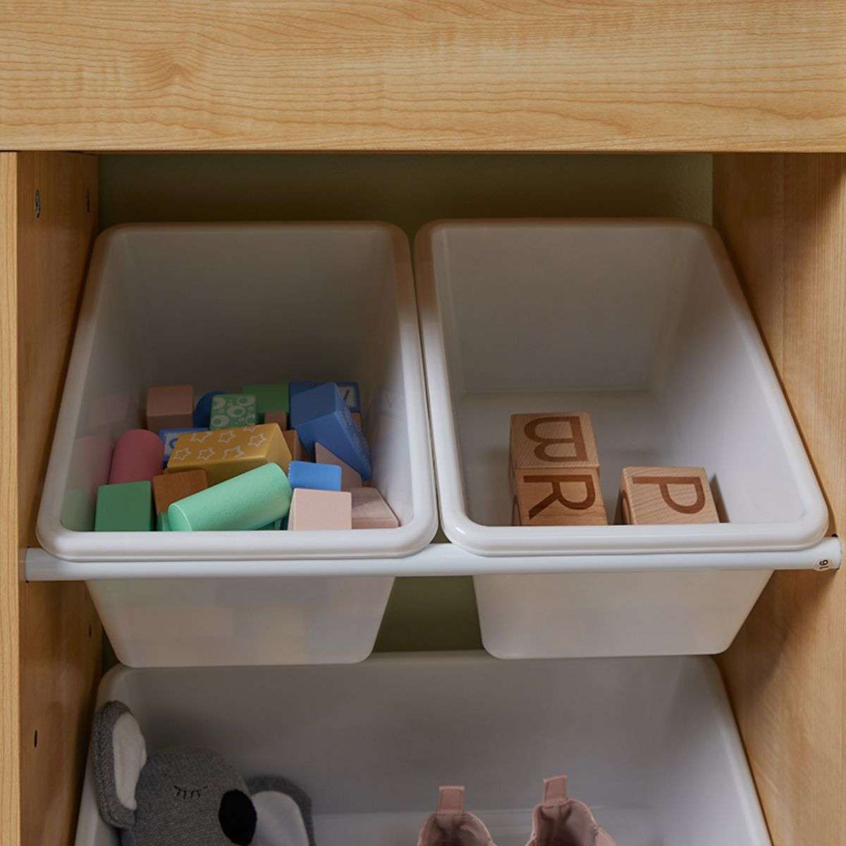 Theo Kids Bookshelf and Tub Organiser - Mocka Australia