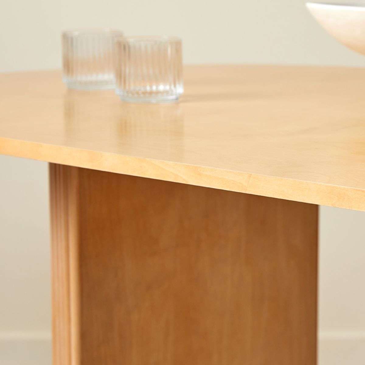 Eve 6 Seater Dining Table - Birch - Mocka Australia