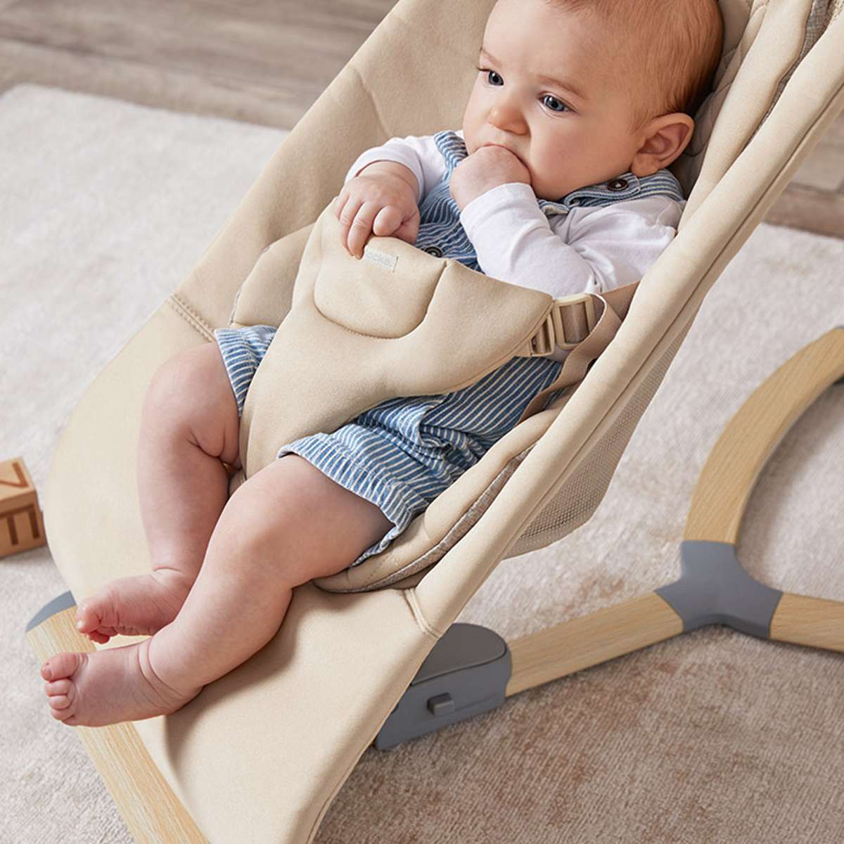 Aubrey Padded Bouncer - Butterscotch