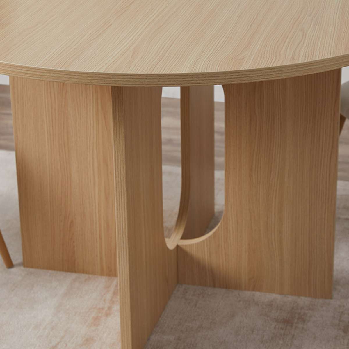 Ora Four Seater Round Dining Table