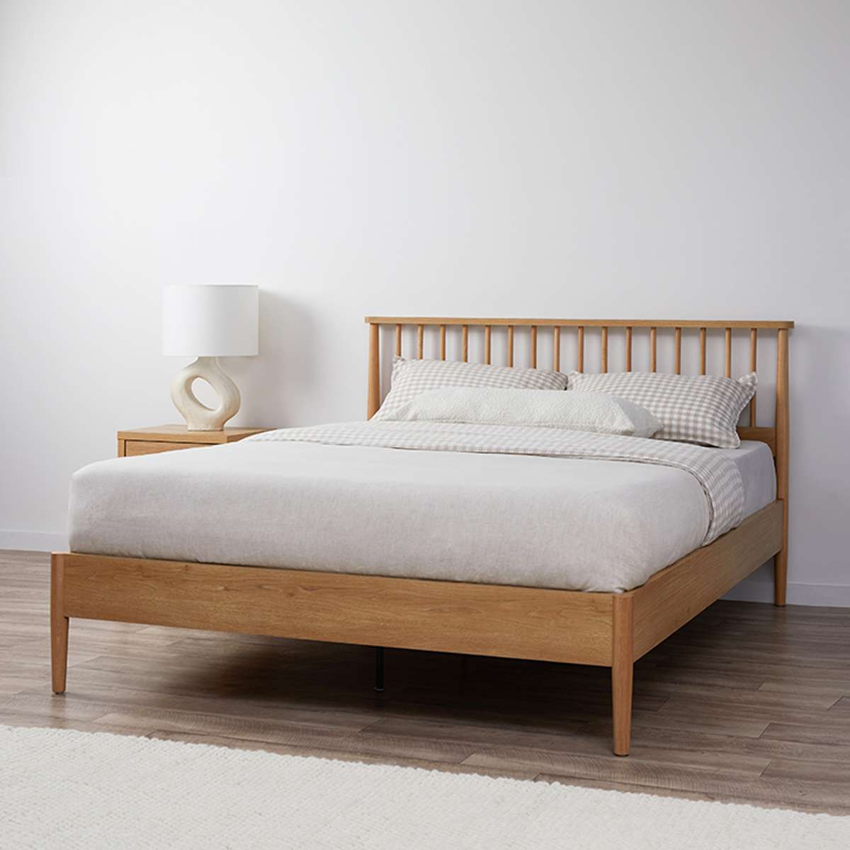 Napier Queen Bed - Natural - Mocka Australia