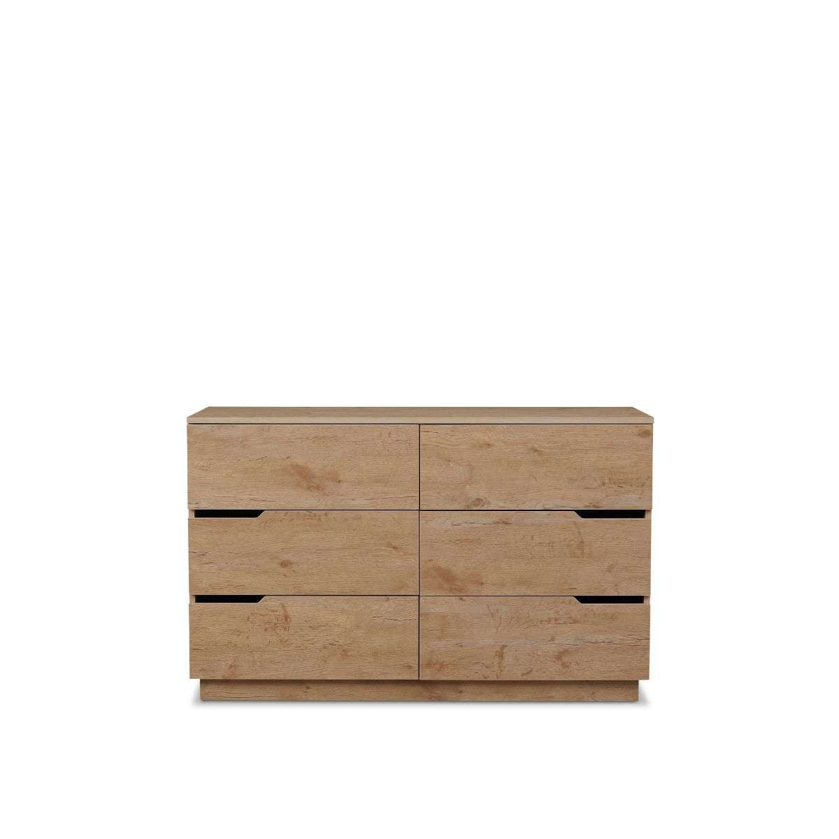 Zack Six Drawer - Natural - Mocka Australia