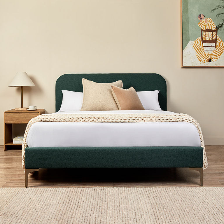 Taylor Queen Bed - Green