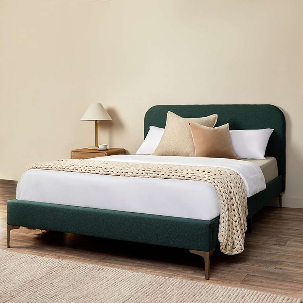 Taylor Queen Bed - Green