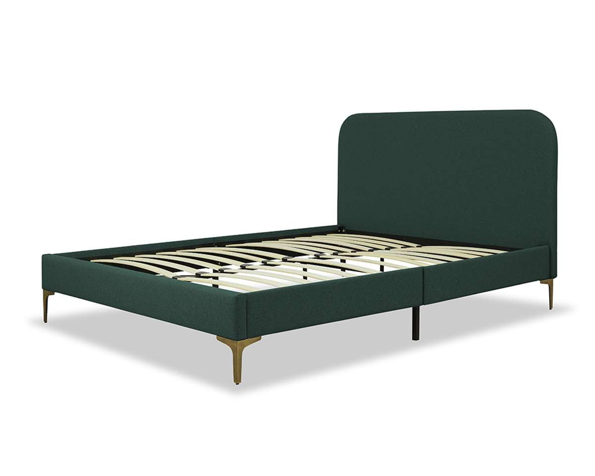 Taylor Queen Bed - Green