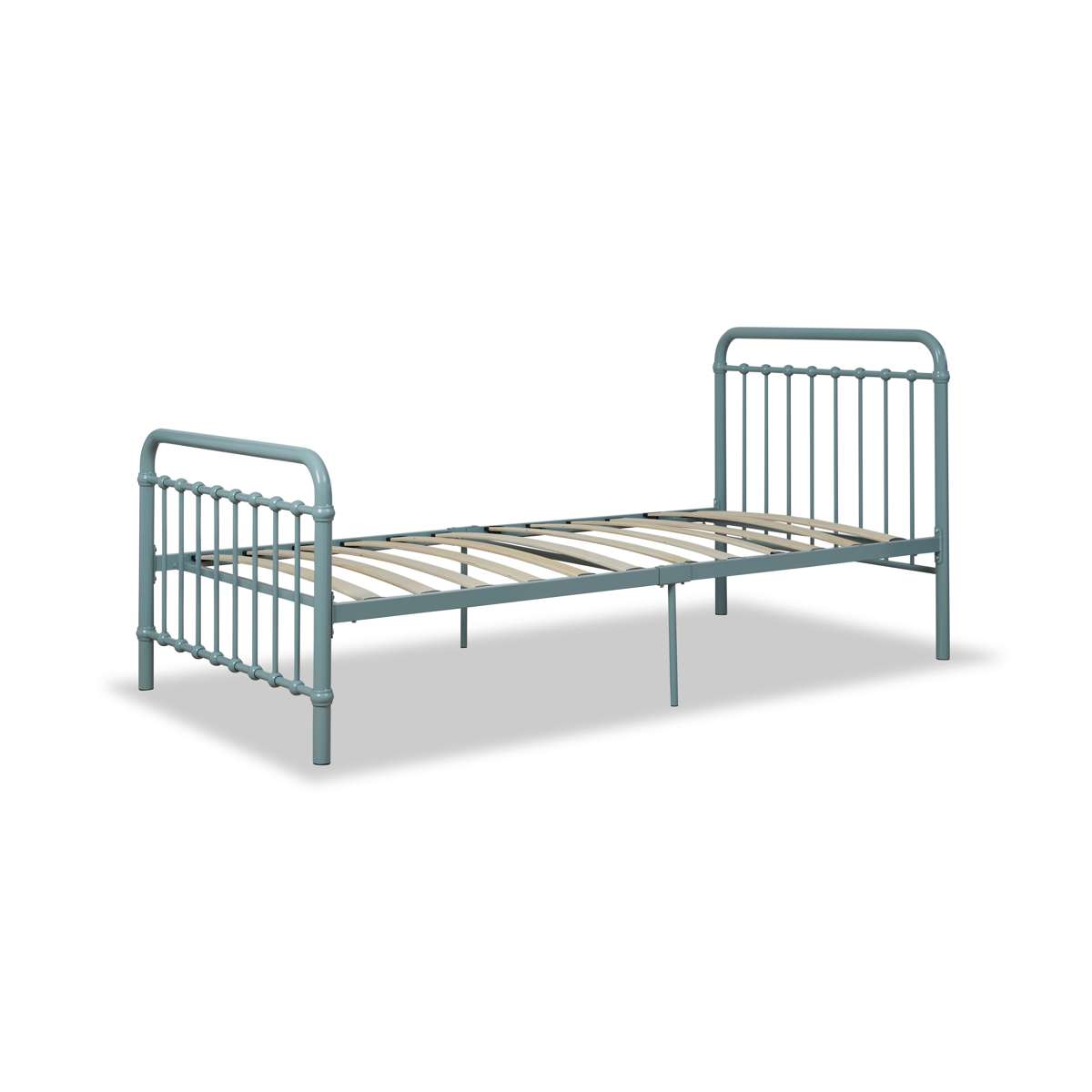 Sonata Bed - King Single - Sage Green