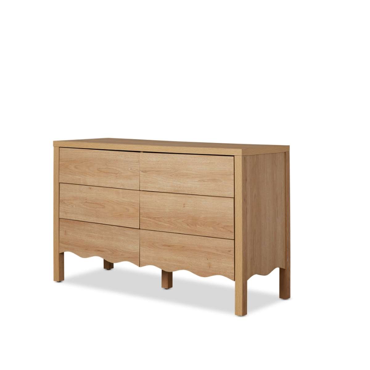 Malena Six Drawer - Natural