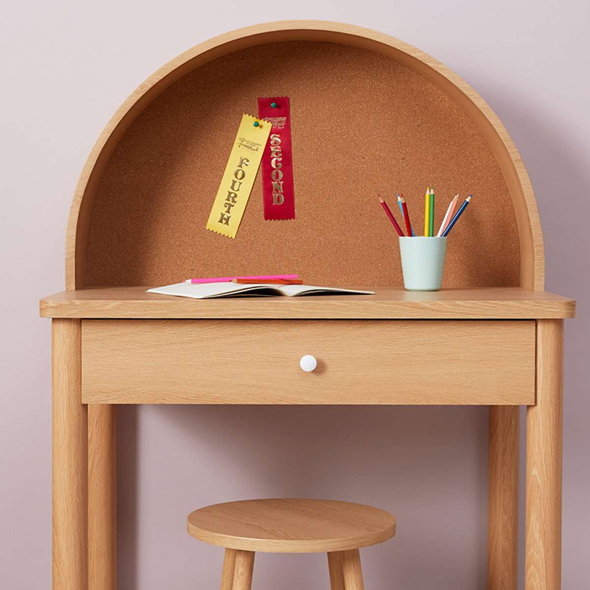 Archie Desk and Stool