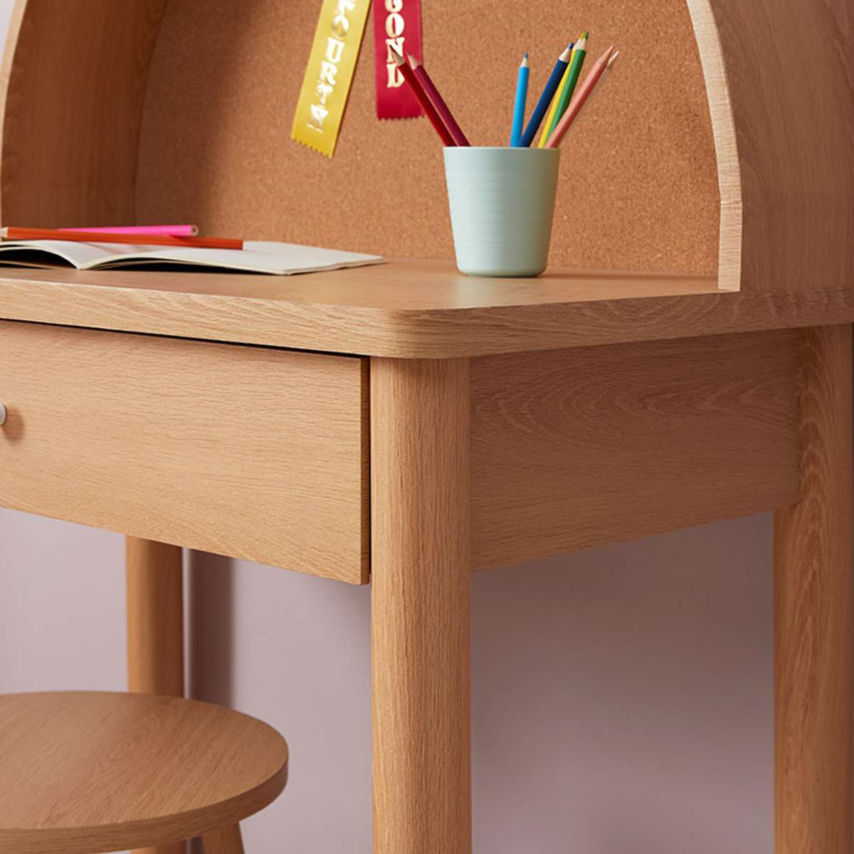 Archie Desk and Stool