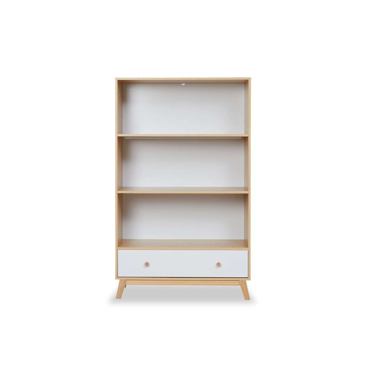 Aspen Bookcase - White/Natural