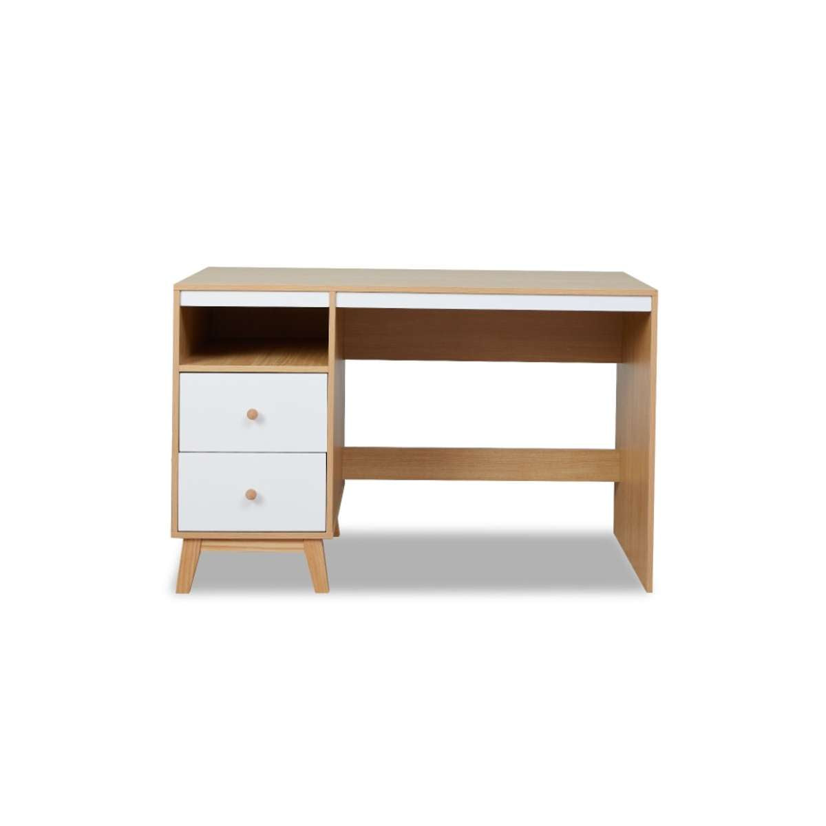 Aspen Desk - White/Natural