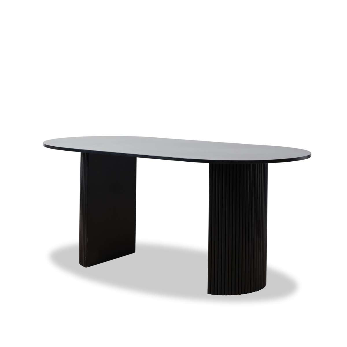 Eve 6 Seater Dining Table - Black