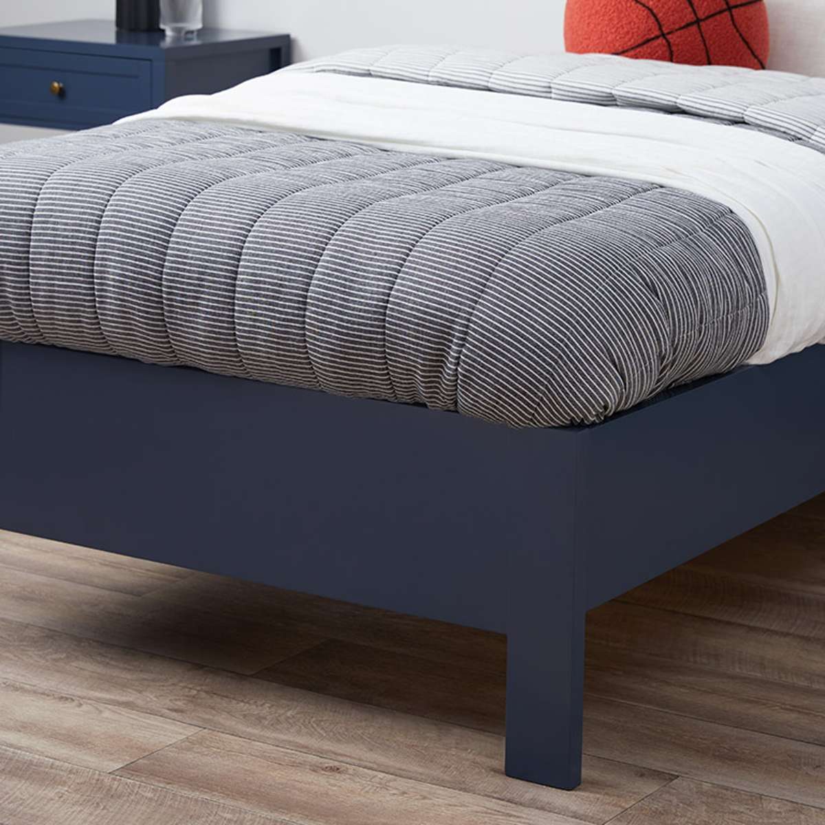 Hamptons King Single Bed - Midnight - Mocka Australia