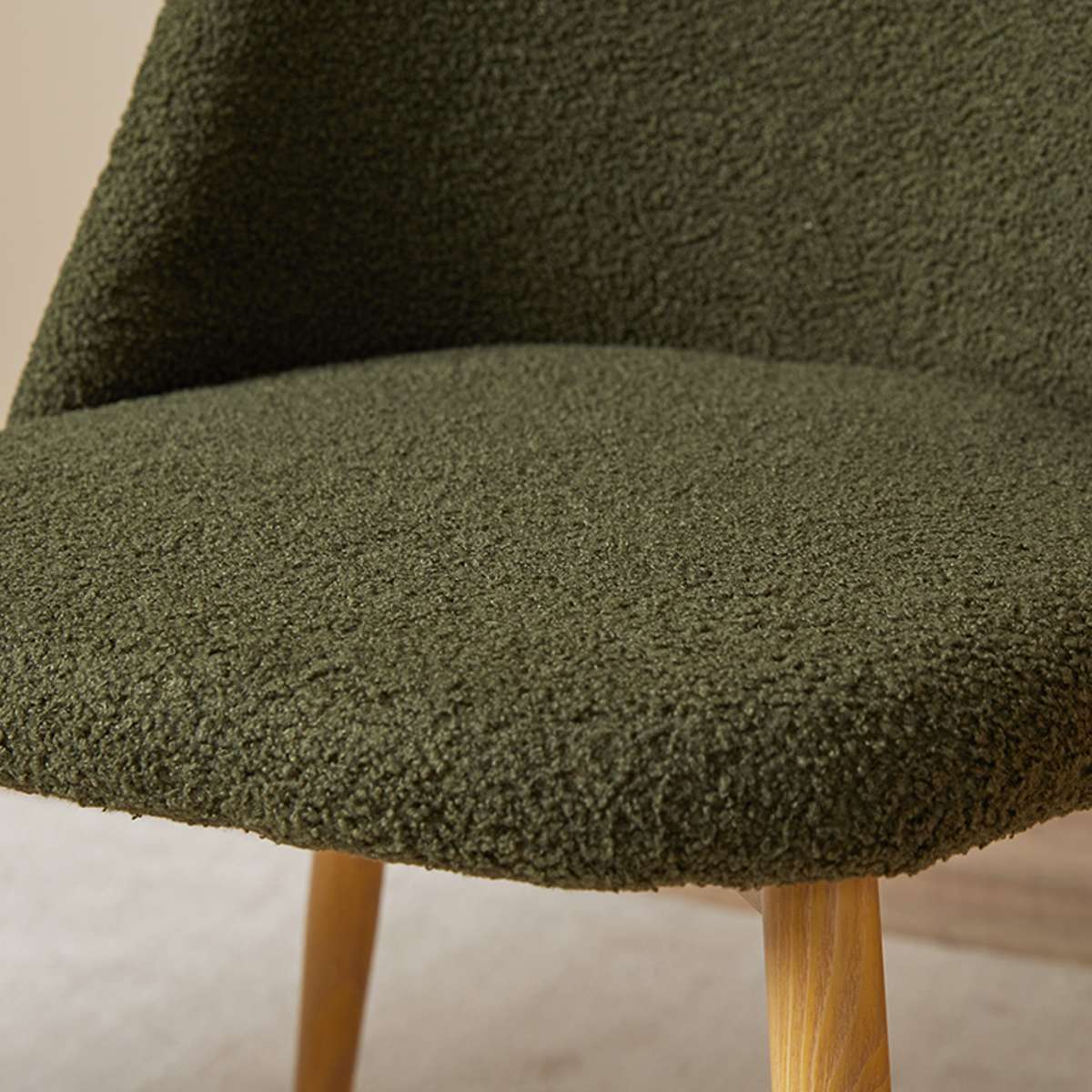 Londyn Dining Chairs - Set of 2 - Green Boucle