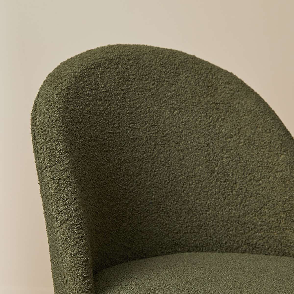 Londyn Dining Chairs - Set of 2 - Green Boucle