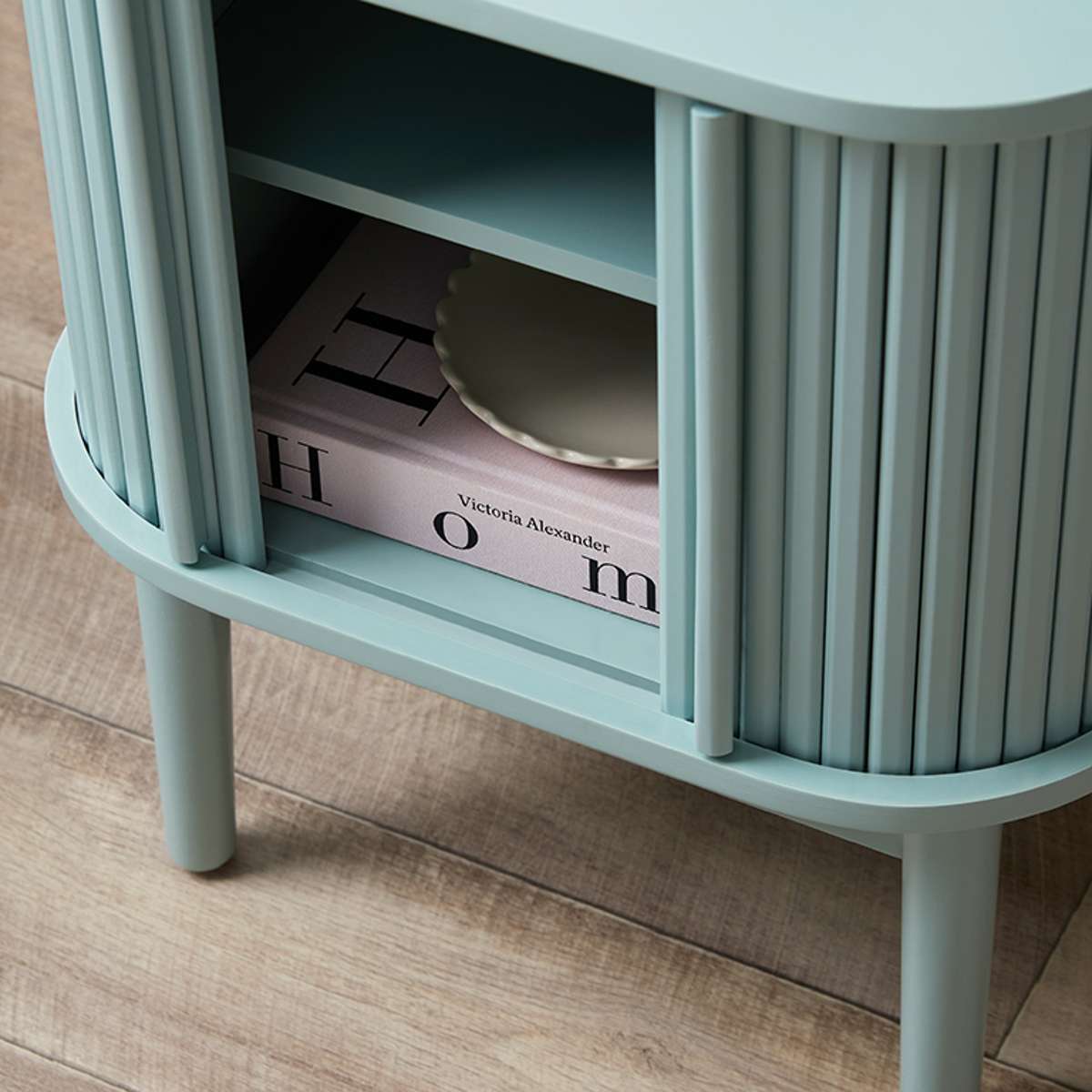 Maeve Bedside Table - Sage