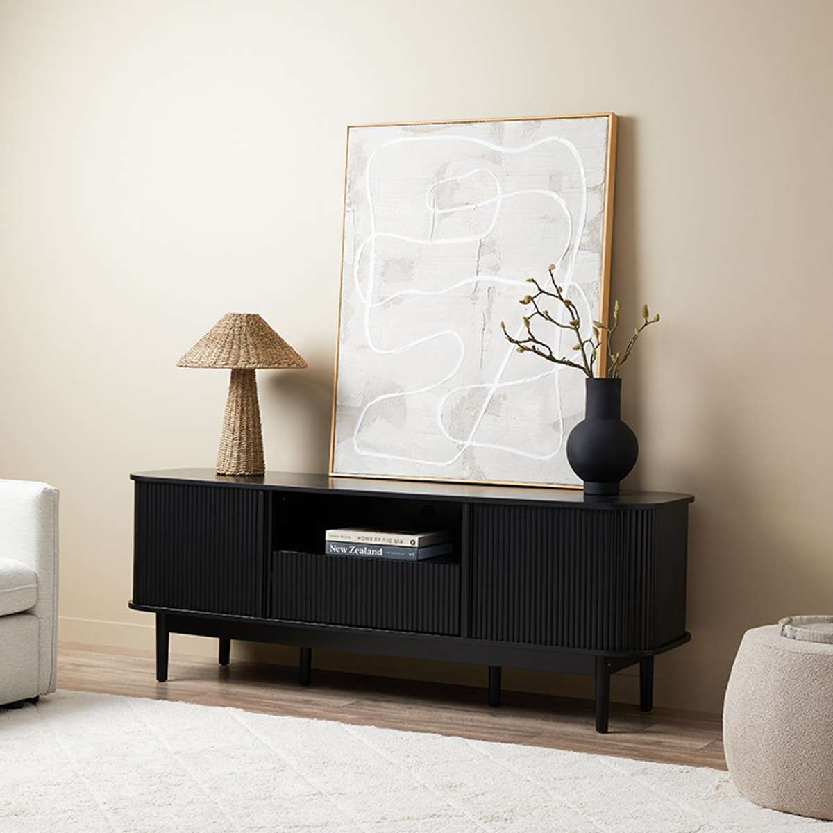 Maeve Entertainment Unit - Black