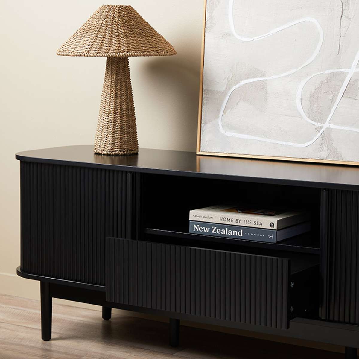 Maeve Entertainment Unit - Black