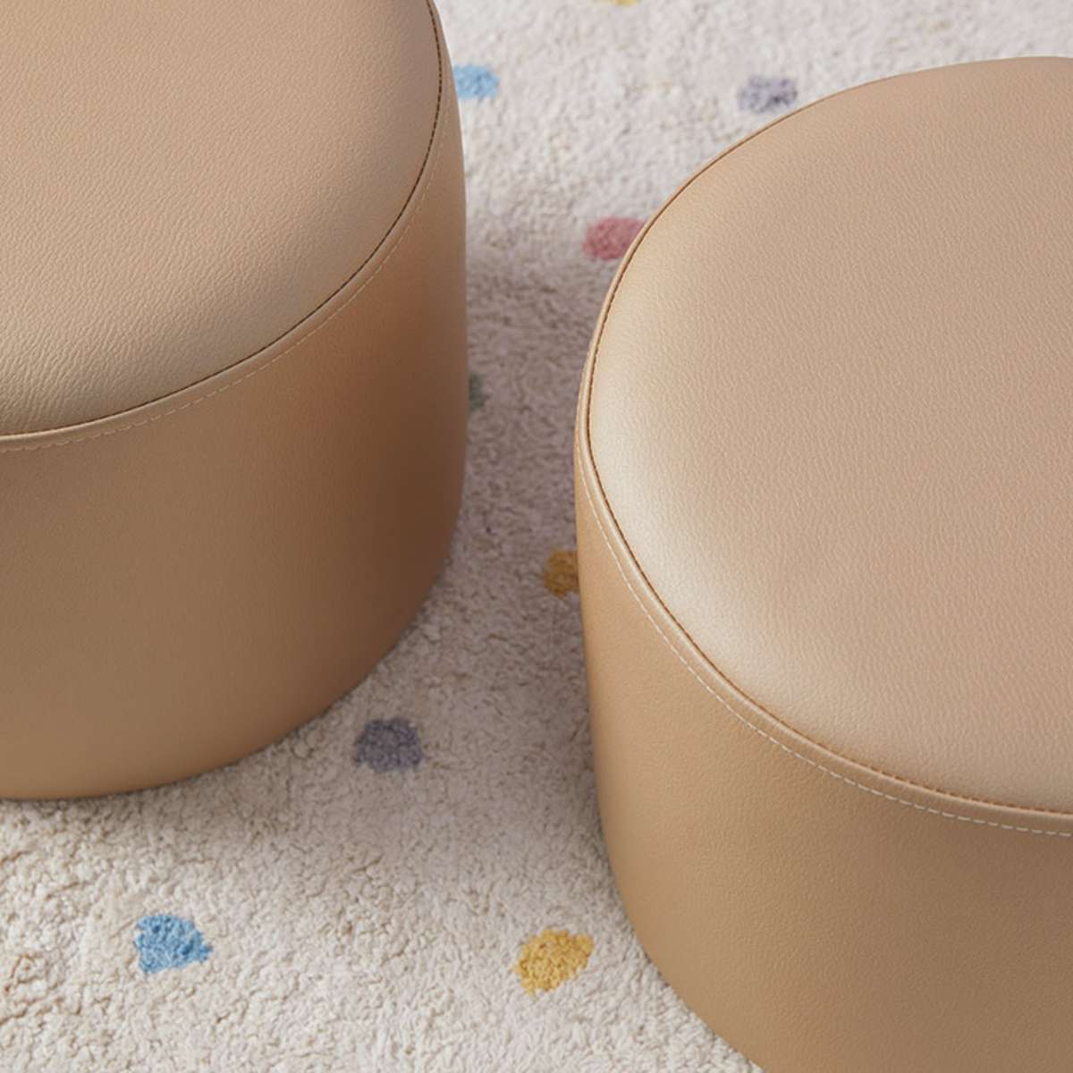 Mini Maeve Natural + Mini Moo Beige Two Seater Set