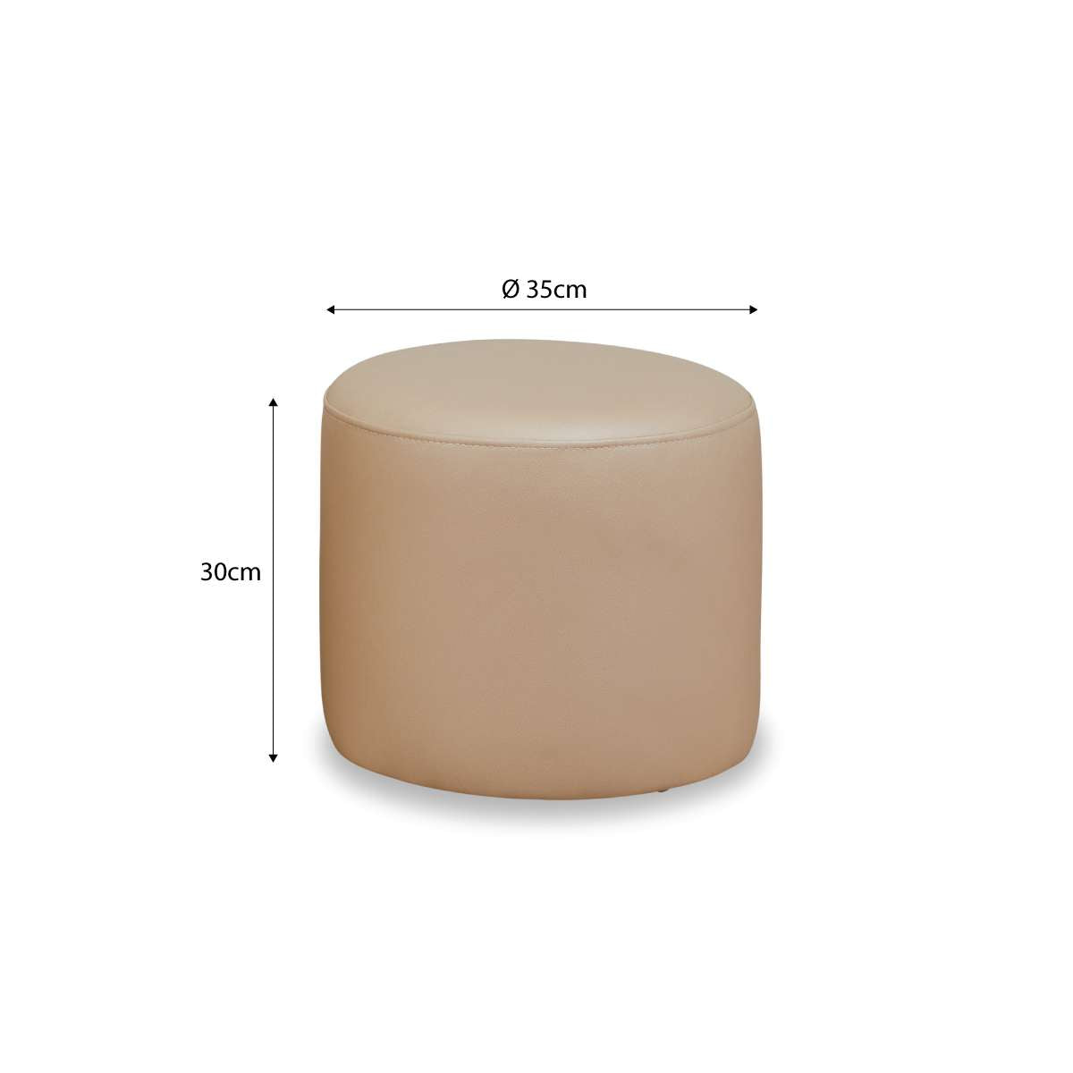 Mini Moo Stool - Set of Two - Beige