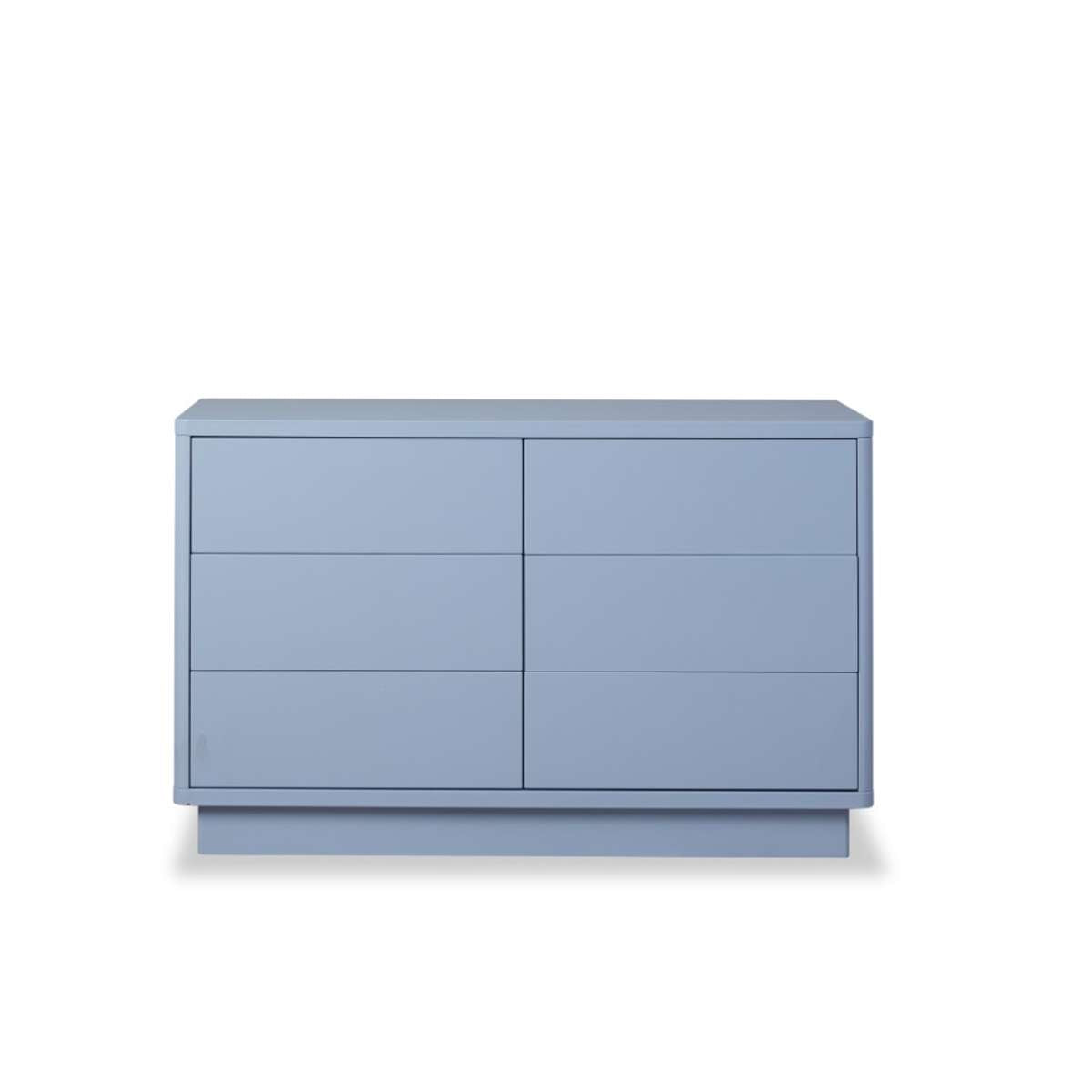 Oslo Six Drawer - Pale Blue