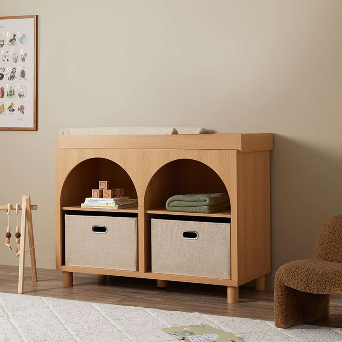 Archie Change Table with Removable Top - Mocka Australia