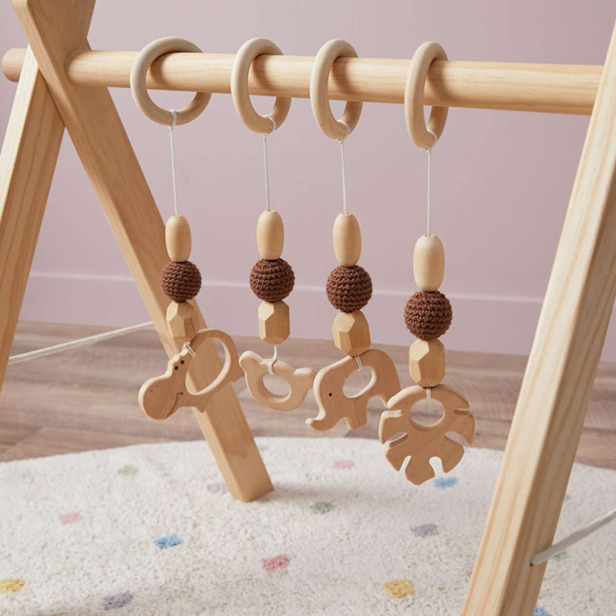 Mocka Wooden Baby Play Gym