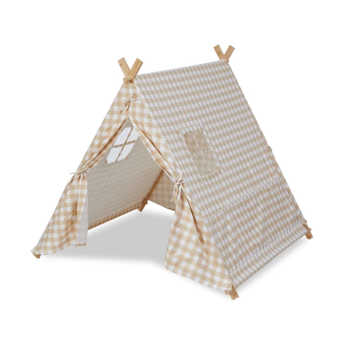 Minka House - Beige Gingham